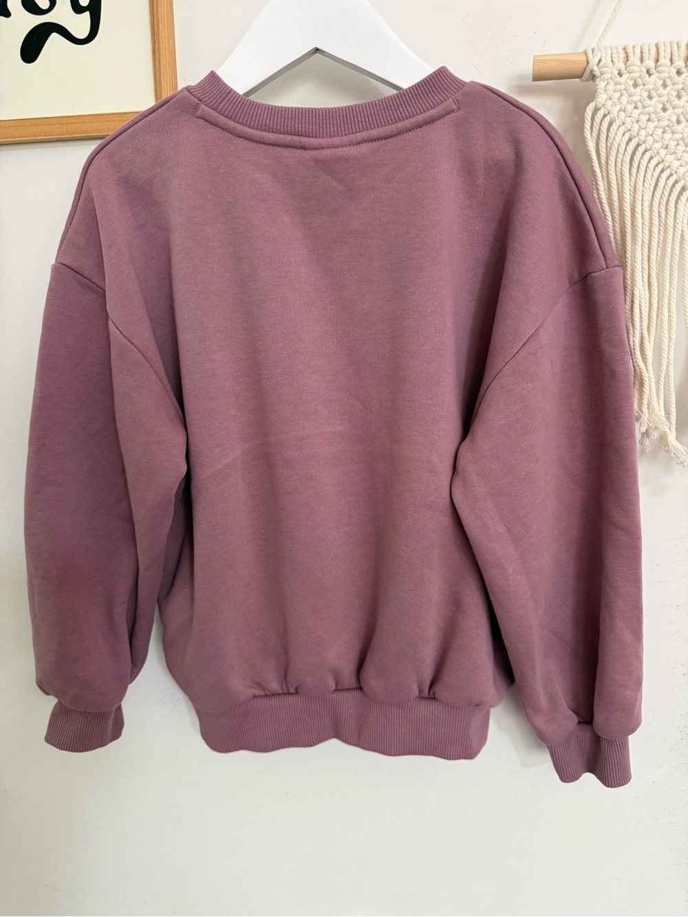 Nike - 6x (6-7y) - mauve logo sweatshirt - Picture 8 of 11